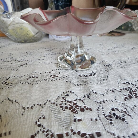 Mikasa Crystal Footed Candy Dish - Picture 2 of 3